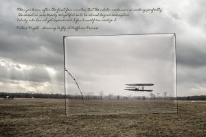 Wright Brothers Flight #85 At Huffman Prairie By Dan Cleary