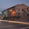 Downtown Tipp City Ohio at night by Dan Cleary
