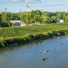 Kayakers in Piqua Ohio by Dan Cleary