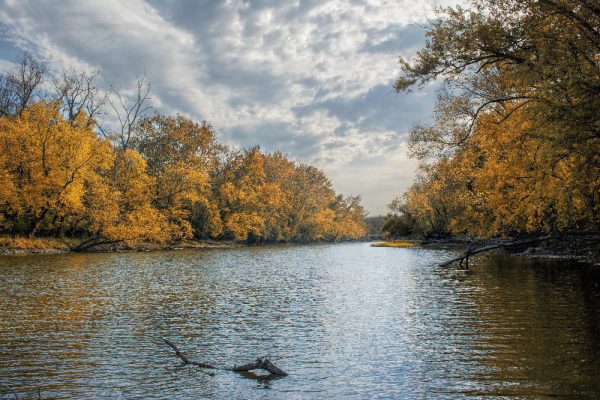 Stillwater River in Dayton Ohio by Dan Cleary