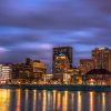Downtown Dayton at Night by Dan Cleary