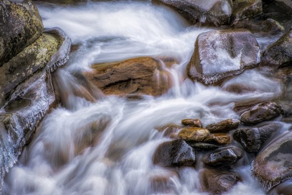 Smokey Mountain river by Dan Cleary in Dayton Ohio