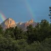 Rainbow in Sedona by Dan Cleary in Dayton Ohio