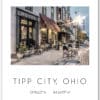 Tipp City by Number Poster by Dan Cleary