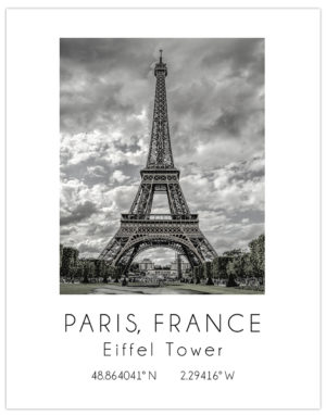Eiffel poster by Dan Cleary of Cleary Creative Photography
