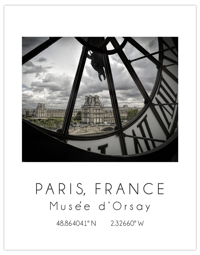 Musee d'Orsay, Paris, France by Dan Cleary of Cleary Creative Photography in Dayton, Ohio