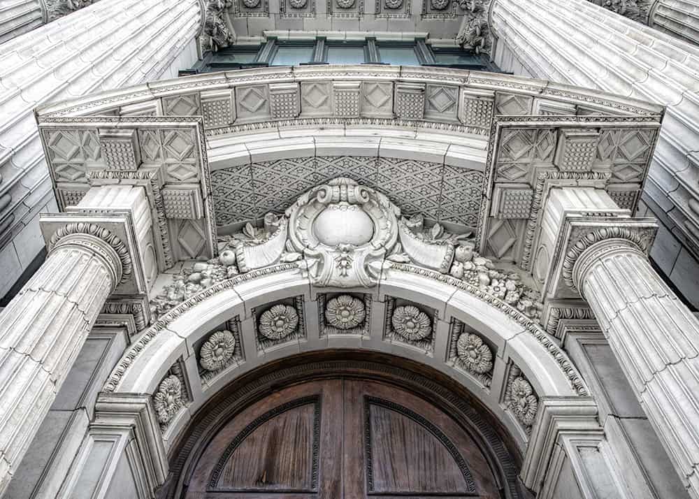 photograph of old Dayton Daily News building in downtown Dayton Ohio by Dan Cleary