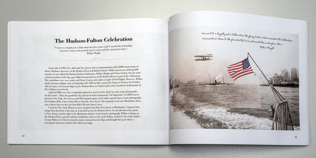 Wright Brothers Then and Now book - Hudson-Fulton Celebration by Dan Cleary