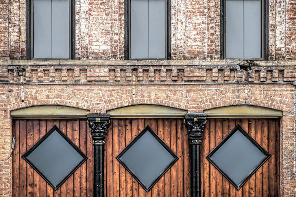 Ye Old Durty Bird windows in Toledo, Ohio by Dan Cleary
