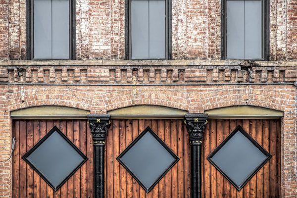 Ye Old Durty Bird windows in Toledo, Ohio by Dan Cleary