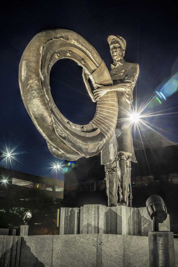 Tire Workers Statue in Akron Ohio by Dan Cleary