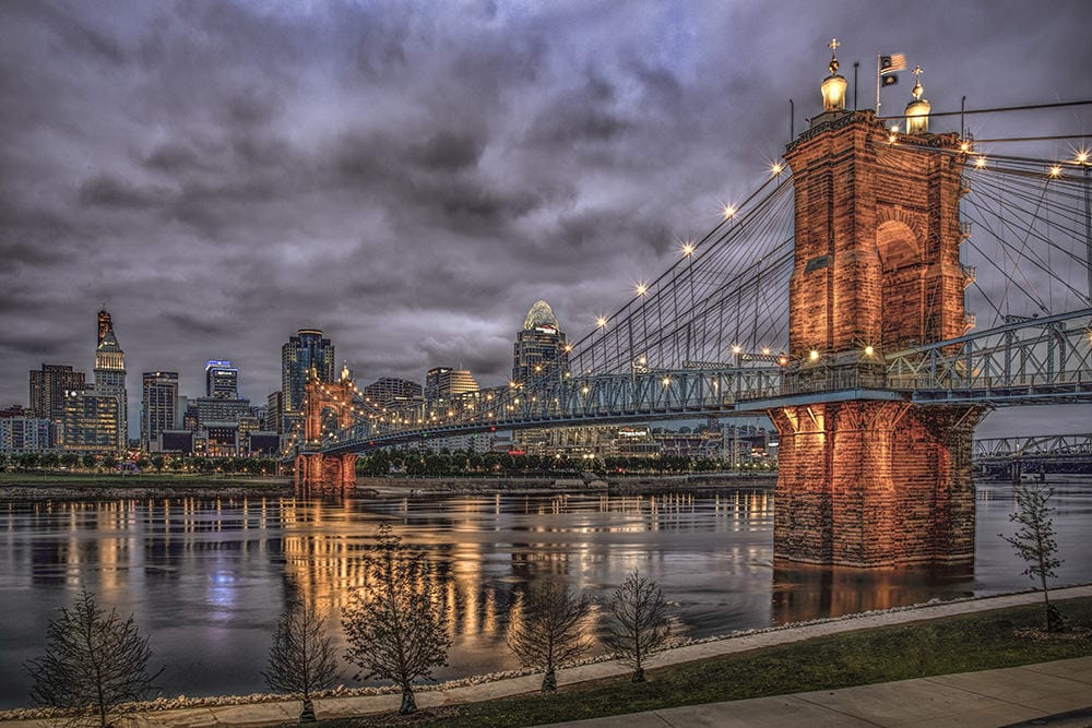 John A. Roebling Bridge Cincinnati, Ohio