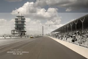 Indianapolis 1910 Motor Race by Dan Cleary