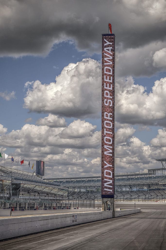 Indianapolis Motor Speedway Scoring Pylon by Dan Cleary