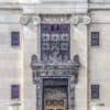 Columbus Ohio City Hall with gold doors