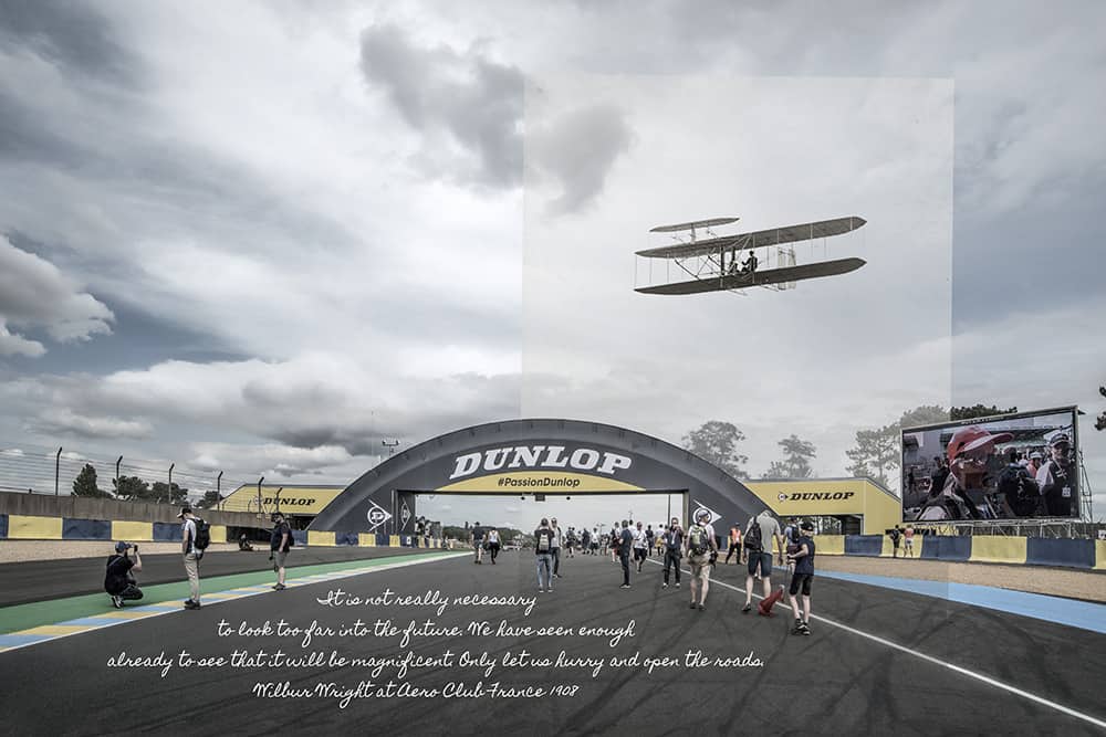 Wright Brothers: Then and Now fine art photo - LeMans Race Track