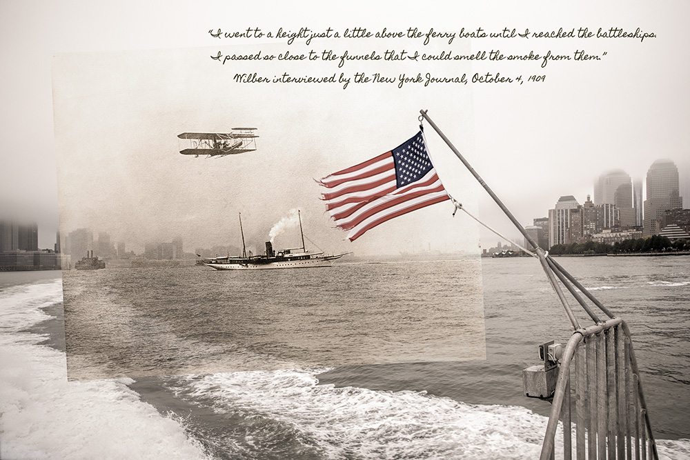 Wright Brothers: Then and Now fine art photo - The Hudson-Fulton Celebration