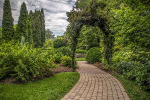 fine art photograph of Wegerzyn Gardens MetroPark walking path