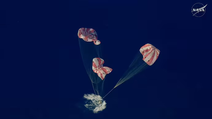 Artemis II Splash down