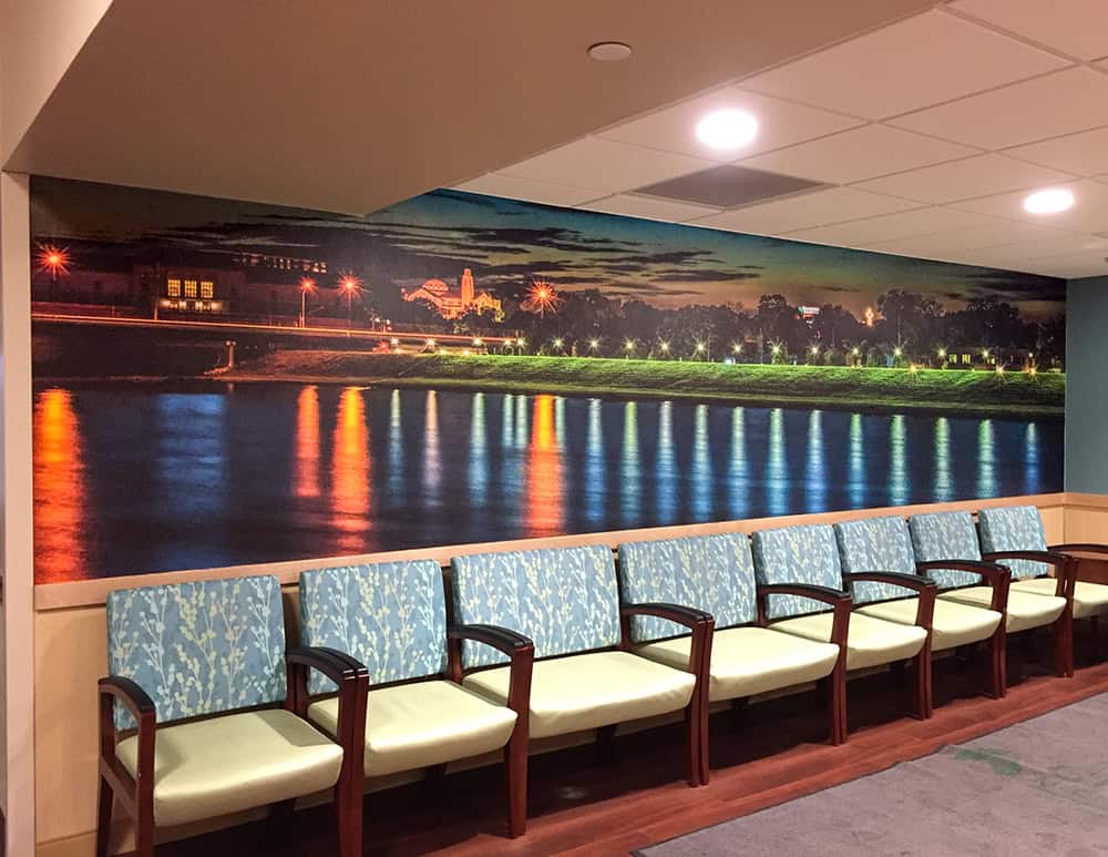 Dayton Cityscape Photography Installation by Dan Cleary